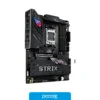 Motherboards Motherboard ASUS ROG STRIX B850-E GAMING WIFI AM5, vista posterior Motherboards Motherboard ASUS ROG STRIX B850-E GAMING WIFI AM5, vista posterior