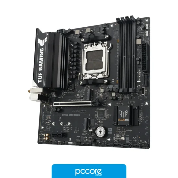 Motherboards Motherboard ASUS TUF GAMING A620AM-PLUS WIFI AM5 D, con su embalaje