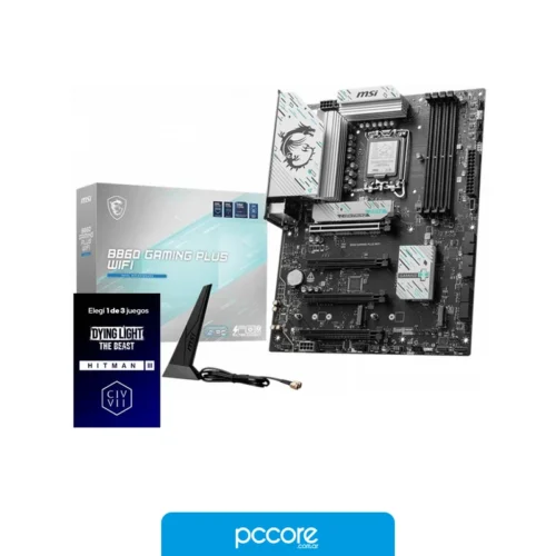 Motherboard MSI B860 GAMING PLUS WIFI LGA 18 51 DDR5 Motherboard MSI B860 GAMING PLUS WIFI LGA 18 51 DDR5