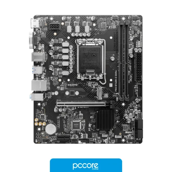 Motherboards Motherboard MSI PRO B760M-E DDR4 (LGA1700)