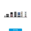 Motherboards Motherboard MSI PRO B850-S EVO WIFI AM5 DDR5, vista posterior