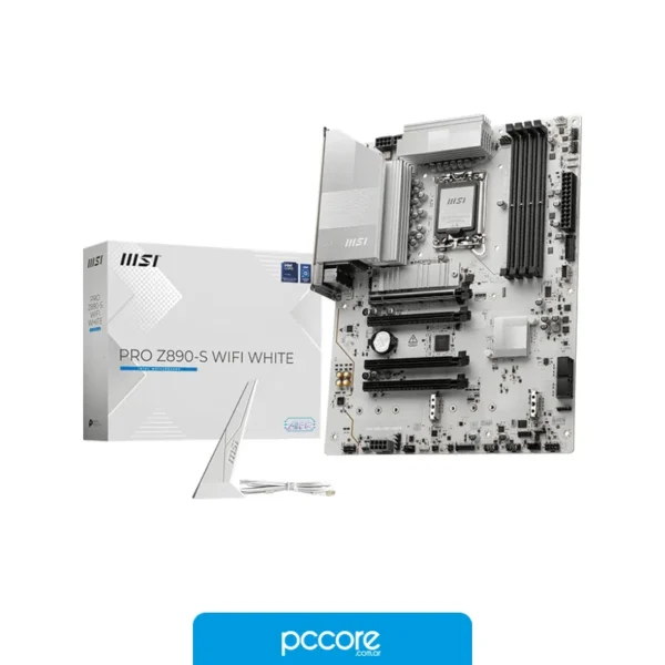 Motherboard MSI PRO Z890-S WIFI  WHITE LGA1851 DDR5