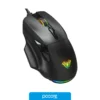 Mouse AULA F815 Usb RGB Black 12800 Dpi 6D, vista posterior Mouse AULA F815 Usb RGB Black 12800 Dpi 6D, vista posterior