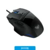 Mouse AULA S12 Usb RGB Black 12800 Dpi 7D, vista frontal Mouse AULA S12 Usb RGB Black 12800 Dpi 7D, vista frontal