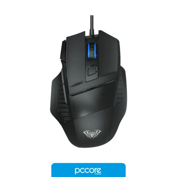 Mouse AULA S12 Usb RGB Black 12800 Dpi 7D Mouse AULA S12 Usb RGB Black 12800 Dpi 7D