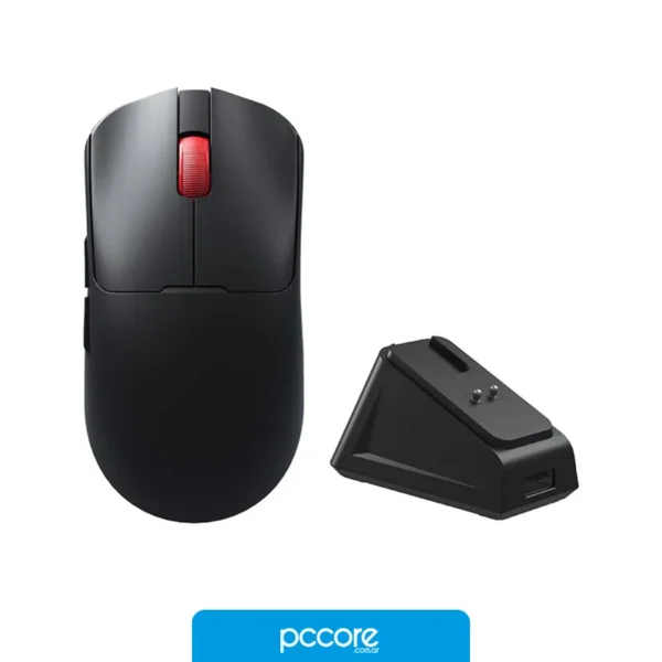 Mouse AULA SC380 PRO Wireless Black 12k Dpi 55 Gr 5D, vista posterior Mouse AULA SC380 PRO Wireless Black 12k Dpi 55 Gr 5D, vista posterior