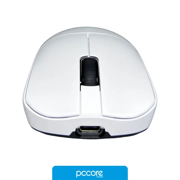 Mouse AULA SC380 PRO Wireless White 12k Dpi 55 Gr 5D, con su embalaje