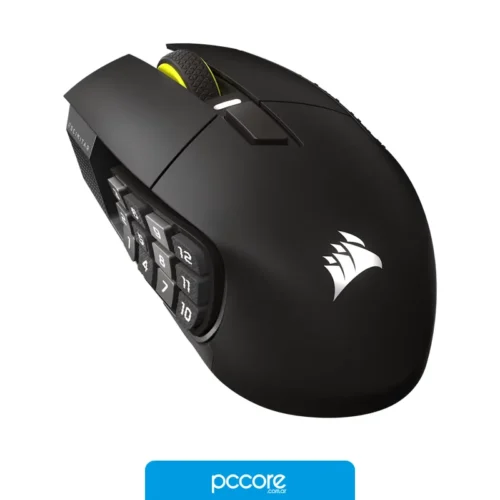 Mouse gamer CORSAIR MMO SCIMITAR ELITE Wireless SE, gris metálico Mouse gamer CORSAIR MMO SCIMITAR ELITE Wireless SE, gris metálico