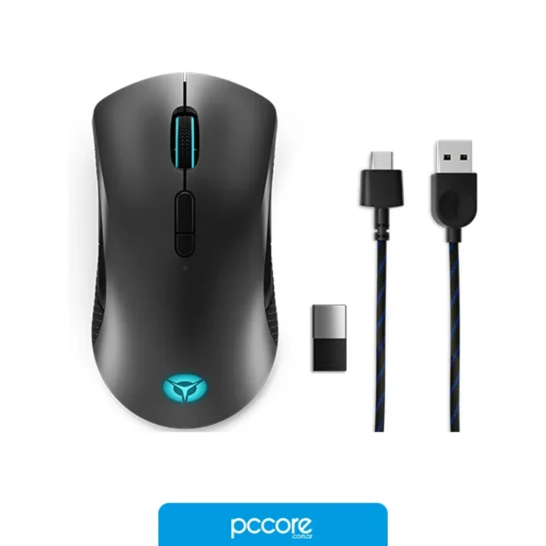 Mouse Lenovo Mouse Gaming Legion M600 Wireless, detalle Mouse Lenovo Mouse Gaming Legion M600 Wireless, detalle