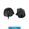 Mouse c/Cable LOGITECH G502 HERO Negro, vista posterior Mouse c/Cable LOGITECH G502 HERO Negro, vista posterior
