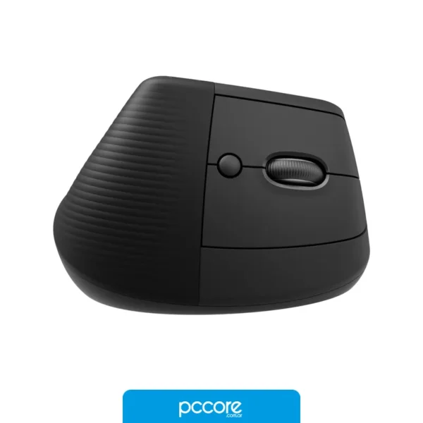 Mouse Inalámbrico LOGITECH Lift Negro, vista posterior Mouse Inalámbrico LOGITECH Lift Negro, vista posterior