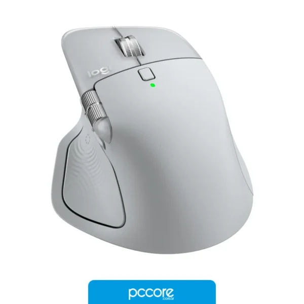 Mouse Inalámbrico Logitech MX Master 4 BT Blanco, vista posterior Mouse Inalámbrico Logitech MX Master 4 BT Blanco, vista posterior