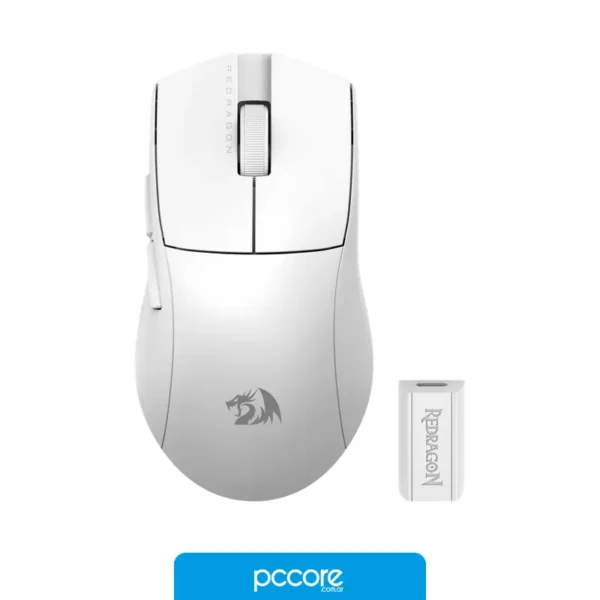 Mouse Inalámbrico Redragon King M916 Pro 4K Blanco Mouse Inalámbrico Redragon King M916 Pro 4K Blanco