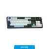 Periféricos Teclado AULA F108 PRO Reaper Switch Mecanico Full RGB Wireless White Blue Black Español White Black, vista l