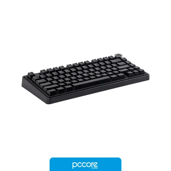 Periféricos Teclado AULA F75 Red Switch Mecanico Rainbow RGB Usb Black Ingles Black Red, vista frontal Periféricos Teclado AULA F75 Red Switch Mecanico Rainbow RGB Usb Black Ingles Black Red, vista frontal