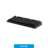 Periféricos Teclado AULA F75 Red Switch Mecanico Rainbow RGB Usb Black Ingles Black Red, vista lateral Periféricos Teclado AULA F75 Red Switch Mecanico Rainbow RGB Usb Black Ingles Black Red, vista lateral