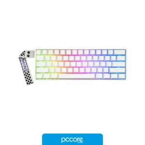 Teclado AULA MINI60 HE PRO Mistcloud Switch Magnetico RGB Usb White Ingles Teclado AULA MINI60 HE PRO Mistcloud Switch Magnetico RGB Usb White Ingles