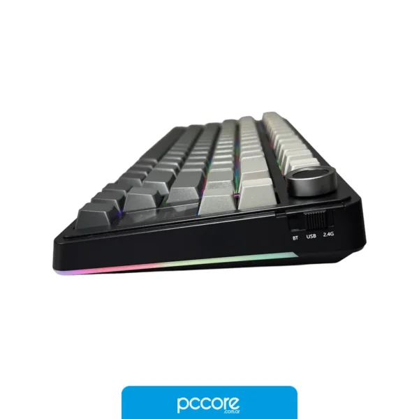 Periféricos Teclado AULA S75 PRO Seiya Switch Mecanico RGB Wireless Black Degrade Ingles, detalle