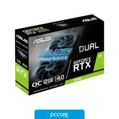 Placa GeForce DUAL RTX 3060 O12G V2 LHR