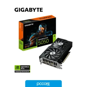 Placa De Video Gigabyte RTX 5050 8GB Windforce V2 OC Placa De Video Gigabyte RTX 5050 8GB Windforce V2 OC