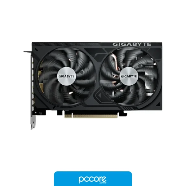 Placas de Video Placa De Video Gigabyte RTX 5050 8GB Windforce V2 OC, vista frontal Placas de Video Placa De Video Gigabyte RTX 5050 8GB Windforce V2 OC, vista frontal