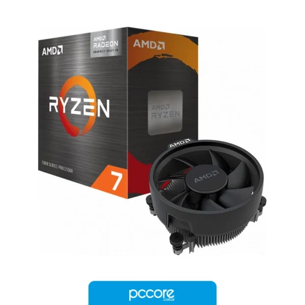 Procesador AMD Ryzen 7 5700G 3.80GHz AM4 DDR4 Procesador AMD Ryzen 7 5700G 3.80GHz AM4 DDR4
