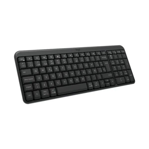 Teclados Teclado Inalámbrico Logitech K250 Negro, detalle