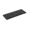 Teclados Teclado Inalámbrico Logitech K250 Negro, vista frontal