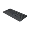 Teclados Teclado Inalámbrico LOGITECH K650 Graphite, vista lateral