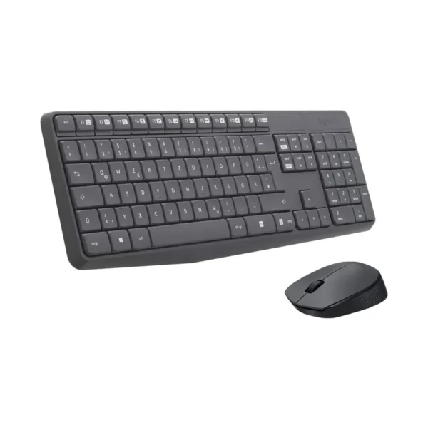 Teclados Teclado Inalámbrico LOGITECH MK235 Negro, detalle Teclados Teclado Inalámbrico LOGITECH MK235 Negro, detalle