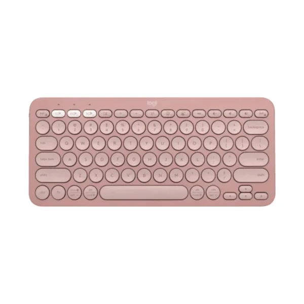 Teclado Inalámbrico Logitech Pebble 2 K380 Rosa