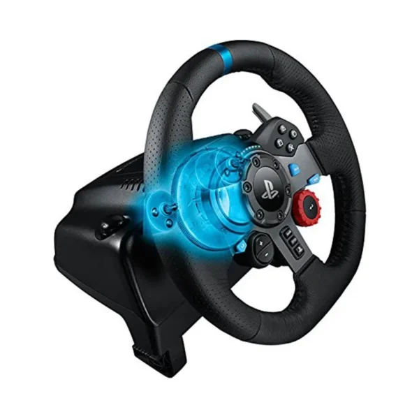Volantes Volante Logitech G29 Negro para PS4 PS5 y PC con Pedalera, vista lateral