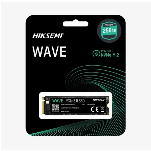 Almacenamiento Disco Solido SSD 512GB M2 Nvme Hiksemi Wave G3, vista lateral Almacenamiento Disco Solido SSD 512GB M2 Nvme Hiksemi Wave G3, vista lateral