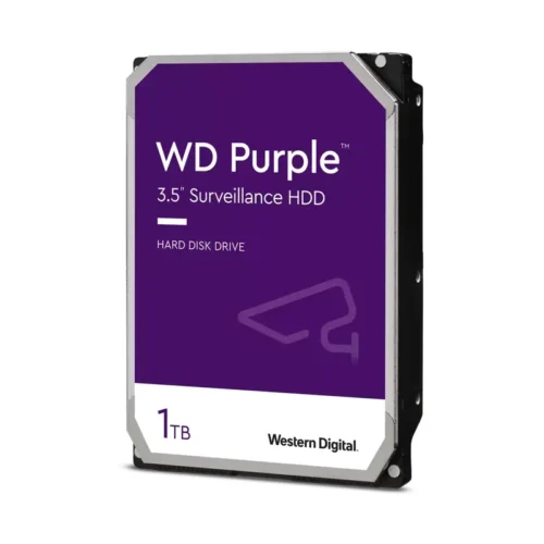 Disco Interno HDD WESTERN DIGITAL Purple 1TB 3.5″ SATA 3.0 5400rpm