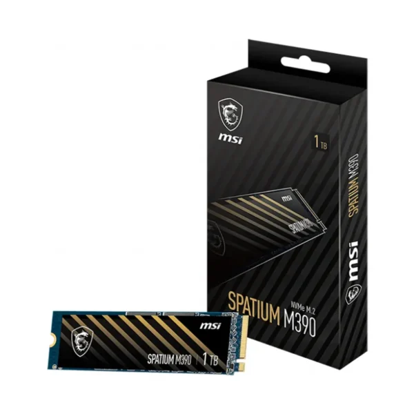 Almacenamiento Disco Solido SSD 1TB MSI Spatium M390 Nvme M.2 Gamer, foto 4