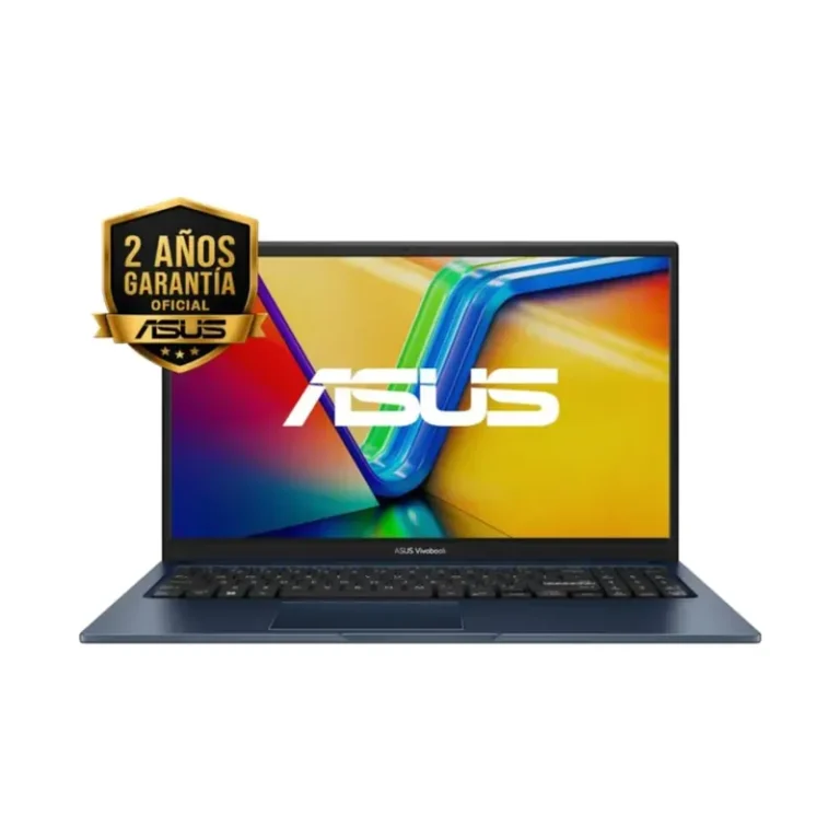 Notebook Asus Vivobook Intel Core 7 150U 16GB DDR5 512SSD 15.6 FHD Quiet Blue