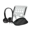Combo Base para notebook + Mouse + Auriculares Combo Base para notebook + Mouse + Auriculares