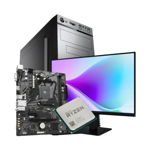PC AMD Ryzen 5 3400G+ 16Gb DDR4 + 512GB + Monitor 22′ PC AMD Ryzen 5 3400G+ 16Gb DDR4 + 512GB + Monitor 22′