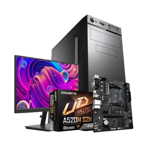 PC AMD Ryzen 5 3400G+ 16Gb DDR4 + 512GB + Monitor 22′ PC AMD Ryzen 5 3400G+ 16Gb DDR4 + 512GB + Monitor 22′