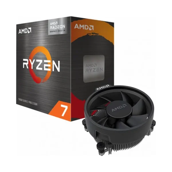 Componentes de PC Procesador Amd Ryzen 7 5700G AM4 With Wraith Stealth, vista lateral Componentes de PC Procesador Amd Ryzen 7 5700G AM4 With Wraith Stealth, vista lateral
