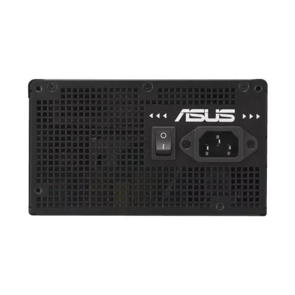 Componentes de PC Fuente 650W Asus Prime 80 Plus Bronze Black, vista lateral Componentes de PC Fuente 650W Asus Prime 80 Plus Bronze Black, vista lateral