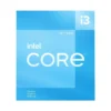 Componentes de PC Procesador Intel Core I3 12100 S1700 C/Video, vista frontal Componentes de PC Procesador Intel Core I3 12100 S1700 C/Video, vista frontal