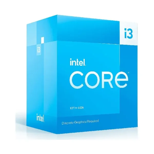Componentes de PC Procesador Intel Core I3 13100F S1700 S/Video, vista lateral