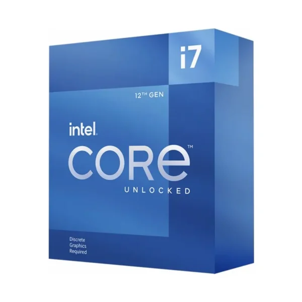 Componentes de PC Procesador Intel Core I7 12700 Alderlake S1700 Box, vista posterior