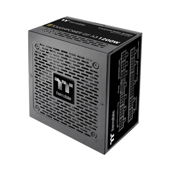 Componentes de PC Fuente 1200W Thermaltake Toughpower GF A3 80+ Gold Full Modular, vista lateral