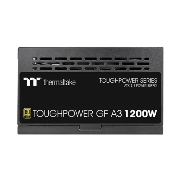 Componentes de PC Fuente 1200W Thermaltake Toughpower GF A3 80+ Gold Full Modular, vista posterior