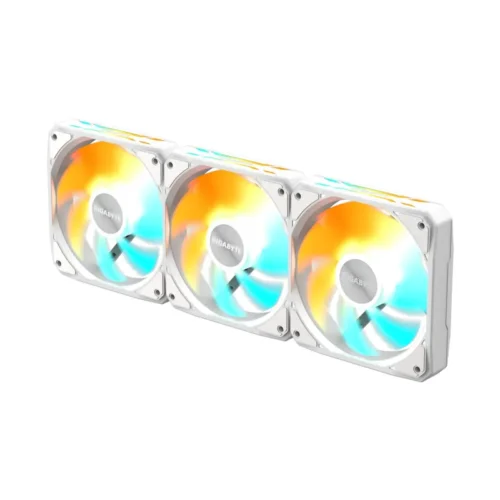 Fan Cooler GIGABYTE AORUS EZ CHAIN FAN 120×3 ARGB Blanco