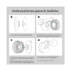 Filamento Bambulab PLA Lite- Gris oscuro con bobina reutilizable, foto 4