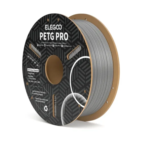 FILAMENTO ELEGOO PETG PRO -1.75mm-1KG- GRIS FILAMENTO ELEGOO PETG PRO -1.75mm-1KG- GRIS