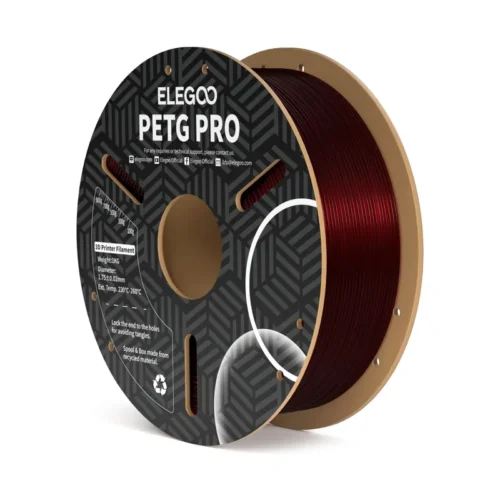 FILAMENTO ELEGOO PETG PRO -1.75mm-1KG- ROJO BORGONA FILAMENTO ELEGOO PETG PRO -1.75mm-1KG- ROJO BORGONA